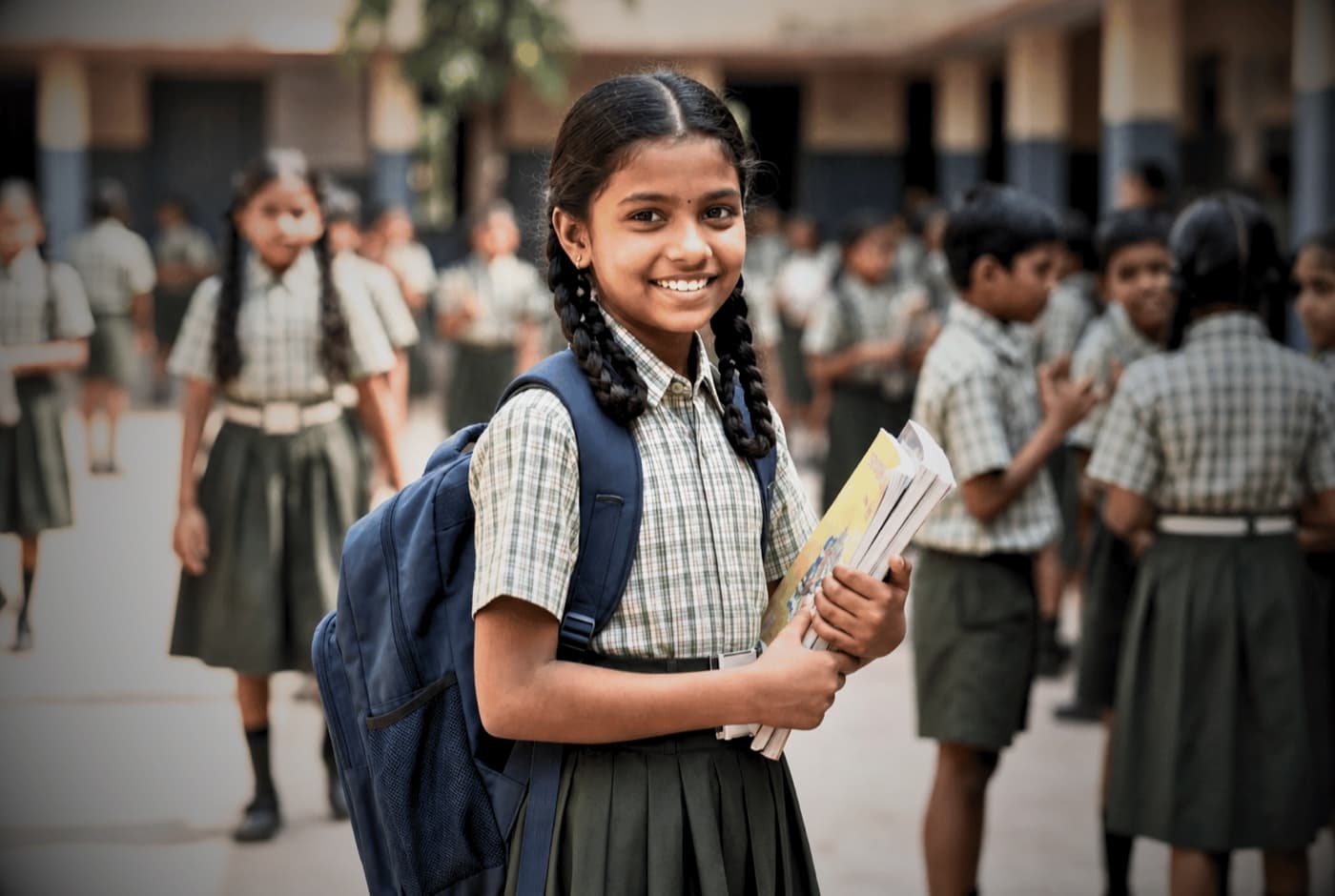 A government school in Andhra Pradesh